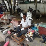 Er hat immer dieses LAchen drauf